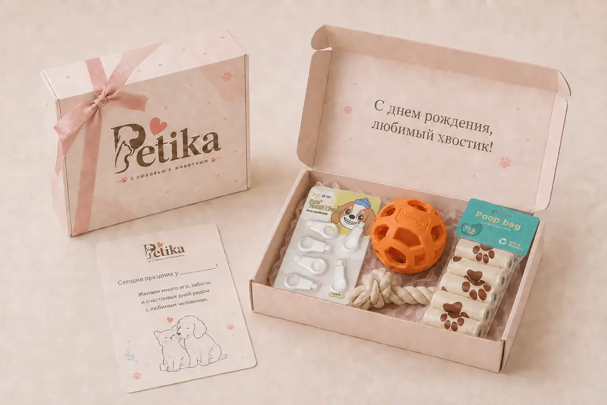 Праздничный бокс Petika для собаки
