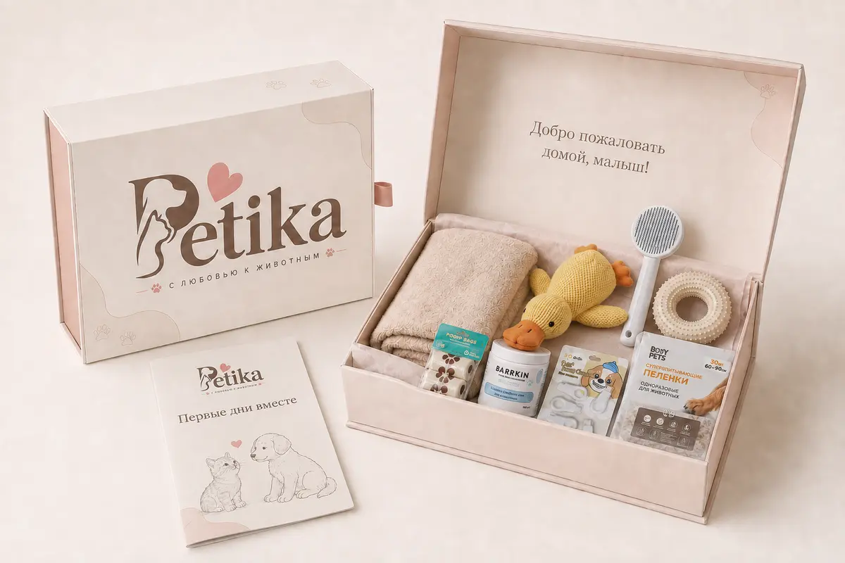 Стартовый бокс Petika для щенка